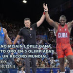 El cubano Mijaín López gana su quinto oro en 5 olimpiadas y logra un récord mundial