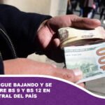 El dólar sigue bajando y se cotiza en Bs 9 en algunas zonas del país
