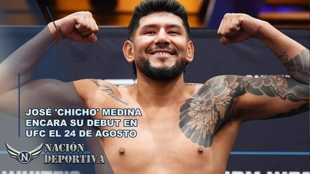 José ‘Chicho’ Medina encara su debut en UFC el 24 de agosto