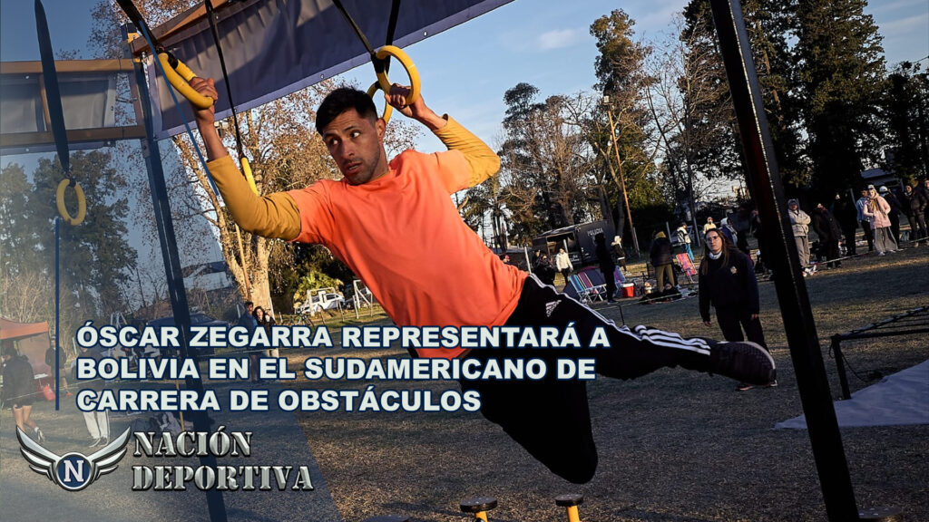 Óscar Zegarra representará a Bolivia en el Sudamericano de Carrera de Obstáculos en Argentina