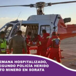 Tras una semana hospitalizado, muere el segundo policía herido en conflicto minero en Sorata