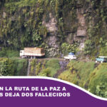 Colisión en la ruta de La Paz a los Yungas deja dos fallecidos