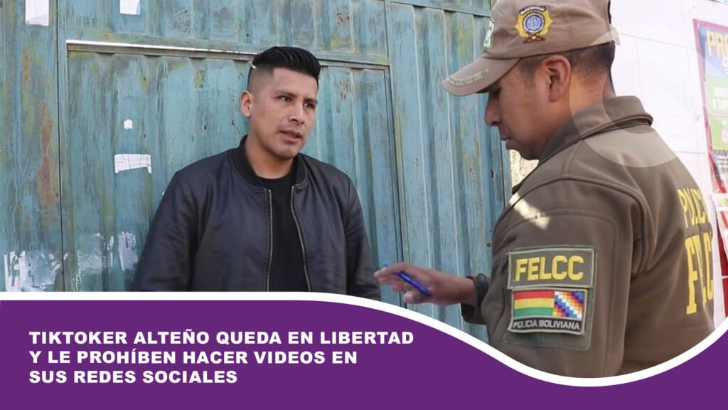 Tiktoker alteño queda en libertad y le prohíben hacer videos en sus redes sociales
