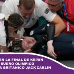 Accidente en la final de Keirin frustra el sueño olímpico del ciclista británico Jack Carlin