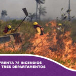 Bolivia enfrenta 78 incendios activos en tres departamentos