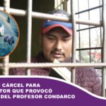 Juez dictó cárcel para el conductor que provocó la muerte del profesor Condarco