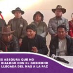 Evo Morales asegura que no asistirá al dialogo con el Gobierno y confirma llegada del MAS a La Paz