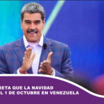 Maduro decreta que la Navidad se celebre el 1 de octubre en Venezuela