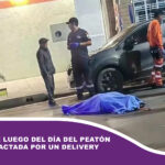 Mujer muere luego del Día del Peatón tras ser impactada por un delivery