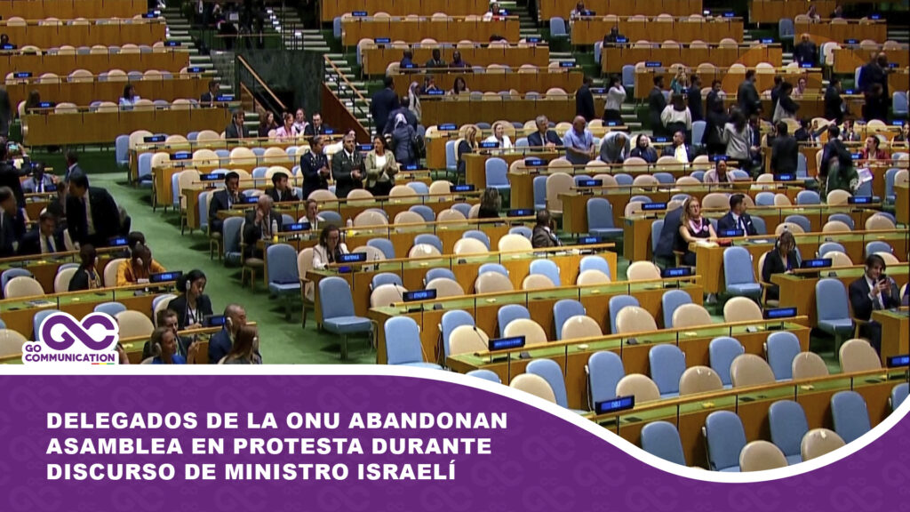 Delegados de la ONU abandonan Asamblea en protesta durante discurso de ministro Israelí