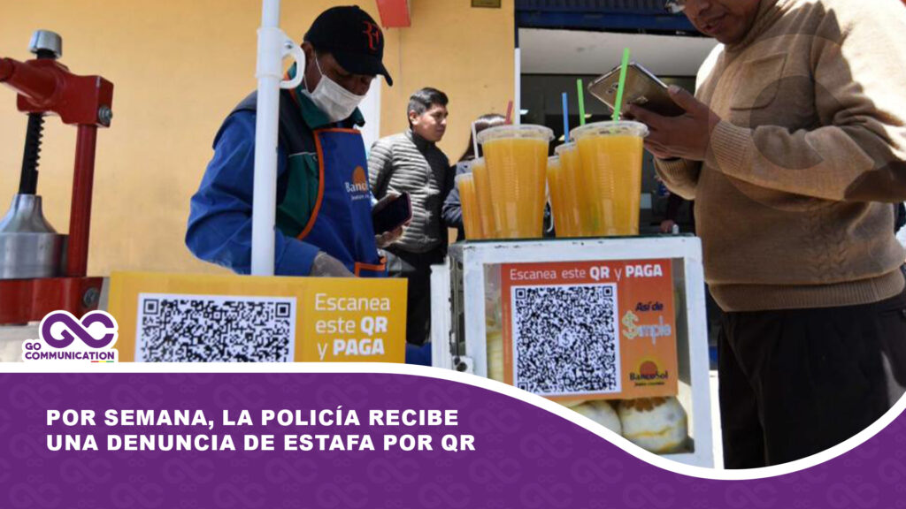 Por semana, la Policía recibe una denuncia de estafa por QR