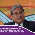 Las reservas internacionales se cifran en $us 1.905 millones, de los cuales $us 1.815 millones son en oro