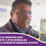 Vías Bolivia denunciará penalmente a Evo Morales por daños durante marcha evista