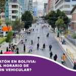 Día del Peatón en Bolivia: ¿Cuál es el horario de restricción vehicular?