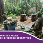 FELCN desmantela redes de drogas en diversos operativos