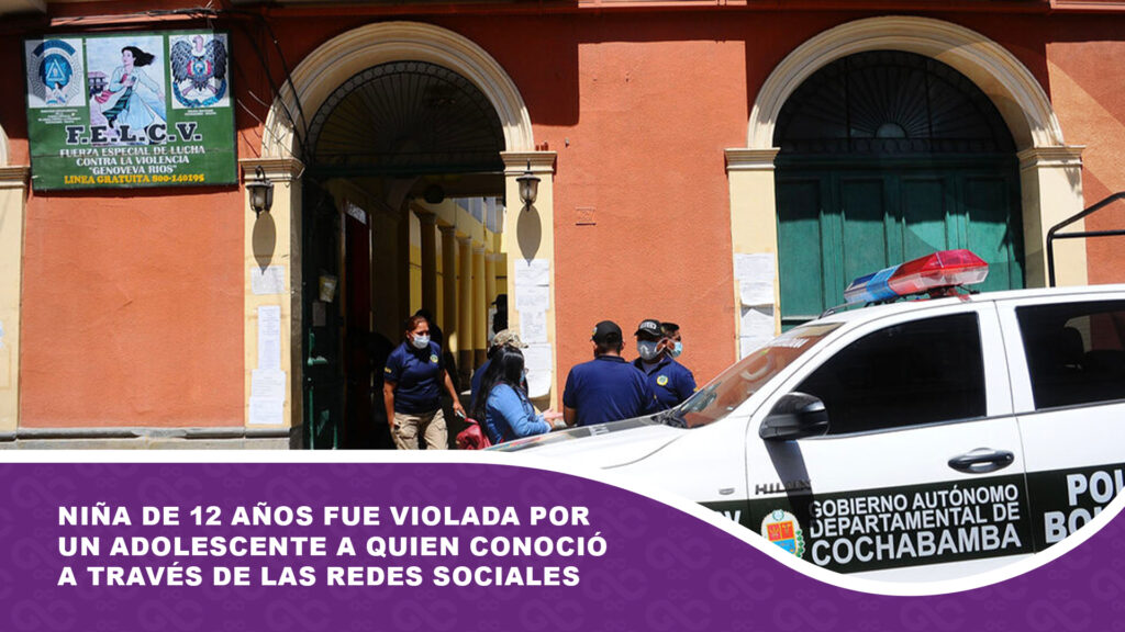 Niña de 12 años fue violada por un adolescente a quien conoció a través de las redes sociales