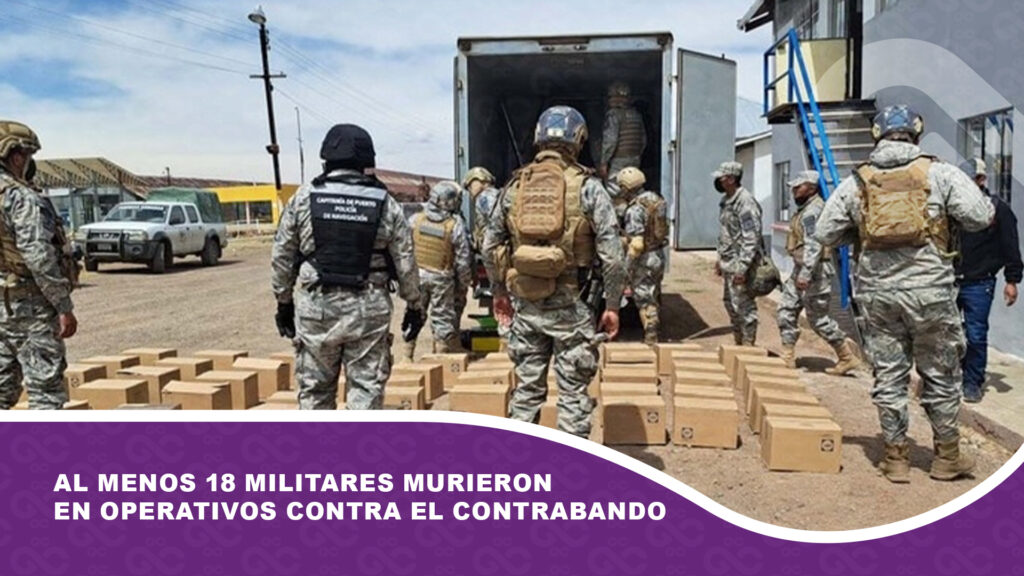 Al menos 18 militares murieron en operativos contra el contrabando