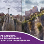 Edgar Quispe Aruquipa: El arte de la acuarela que fusiona lo real con lo abstracto