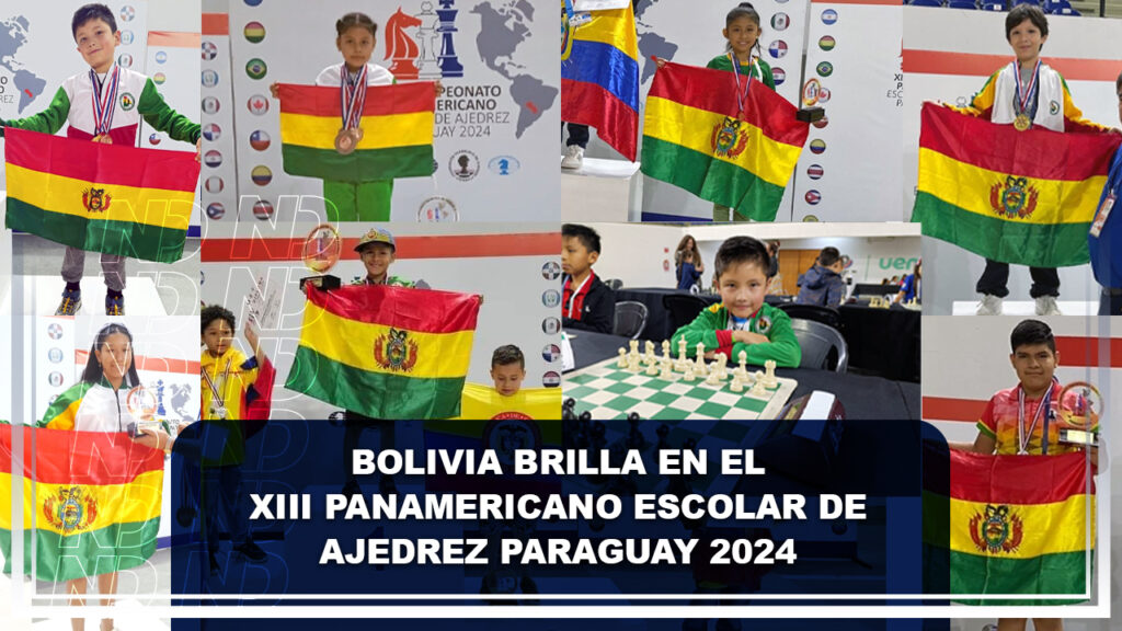 Bolivia brilla en el XIII Panamericano Escolar de Ajedrez Paraguay 2024