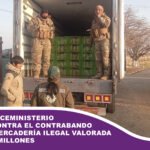 Aduana y Viceministerio de Lucha contra el Contrabando incautan mercadería ilegal valorada en Bs 479,2 millones