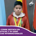 Jefferson Conde destaca en las matemáticas y ya ganó competencias internacionales a sus 9 años