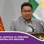 Ministro de Justicia: El proceso de trata contra Evo seguirá