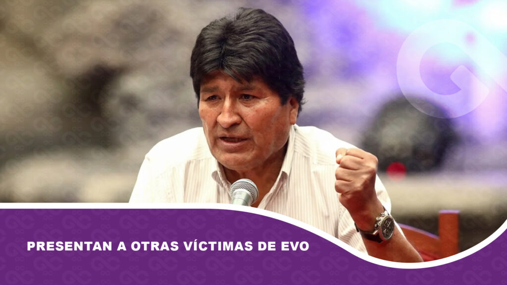 Presentan a otras víctimas de Evo