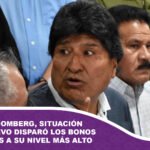 Según Bloomberg, situación legal de Evo disparó los bonos bolivianos a su nivel más alto en un año
