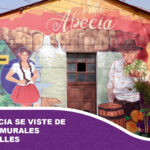 Villa Abecia se viste de arte con murales en sus calles