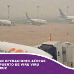 Se reanudan operaciones aéreas en el aeropuerto de Viru Viru en Santa Cruz