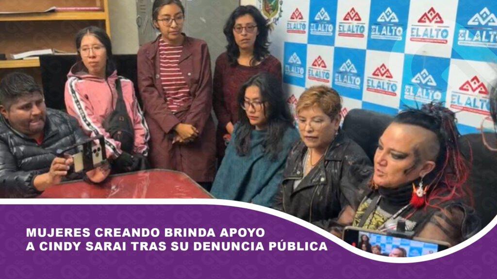 Mujeres Creando brinda apoyo a Cindy Sarai tras su denuncia pública