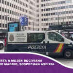 Hallan muerta a mujer boliviana en un piso de Madrid, sospechan asfixia