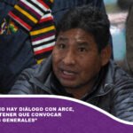 Santos: “Ya no hay diálogo con Arce, así que va a tener que convocar a elecciones generales o dejar la silla presidencial”