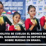 Bolivia se cuelga el bronce en Sudamericano de Deportes Sobre Ruedas en Brasil