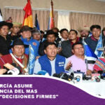 Grover García asume presidencia del MAS y anuncia «decisiones firmes»