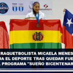 La raquetbolista Micaela Meneses deja el deporte internacional tras quedar fuera del programa «Sueño Bicentenario»