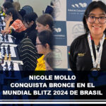 Nicole Mollo conquista bronce en el Mundial Blitz 2024 de Brasil