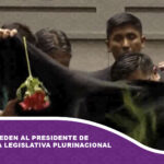 Evistas agreden al Presidente de la Asamblea Legislativa Plurinacional