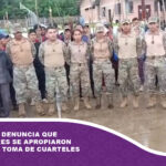 Cancillería denuncia que bloqueadores se apropiaron de armas en toma de cuarteles