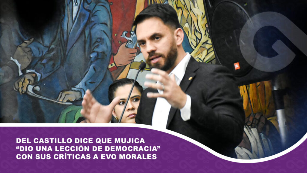 Eduardo del Castillo dice que Mujica “dio una lección de democracia” con sus críticas a Evo Morales