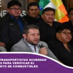 Gobierno y transportistas acuerdan inspecciones para verificar el abastecimiento de combustibles