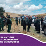 La carretera antigua Santa Cruz – Cochabamba ya está libre de bloqueos