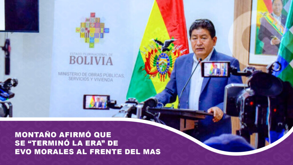 Montaño afirmó que se “terminó la era” de Evo Morales al frente del MAS