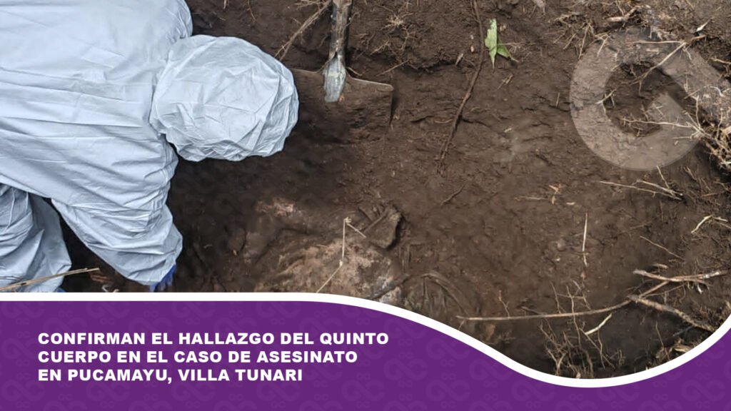 Confirman el hallazgo del quinto cuerpo en el caso de asesinato en Pucamayu, Villa Tunari