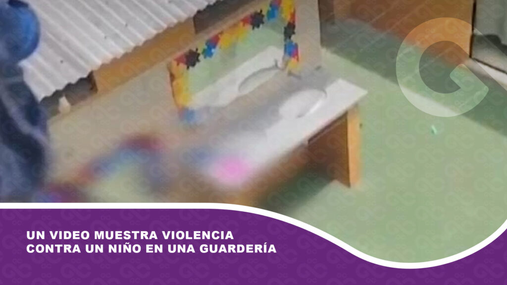 Un video muestra violencia contra un niño en una guardería