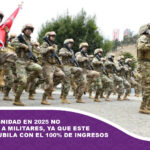 La Renta Dignidad en 2025 no beneficiará a militares, ya que este sector se jubila con el 100% de ingresos