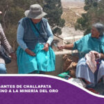 Mujeres regantes de Challapata le ponen freno a la minería del oro