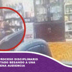 Someten a proceso disciplinario a vocal captado besando a una mujer en plena audiencia