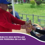 Emapa distribuye dos botellas de aceite por persona en La Paz