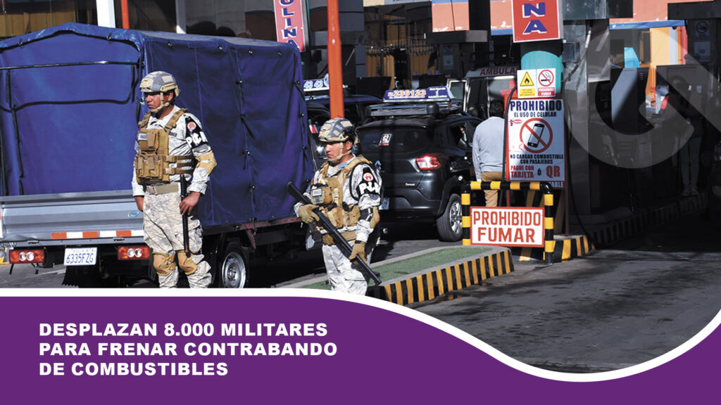 Desplazan 8.000 militares para frenar contrabando de combustibles, hasta la fecha se incautaron 273 vehículos